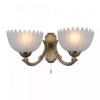 Бра Citilux «Севилья» CL414323, 39х16,5 см, 2х75Вт, E27, цвет коричневый
