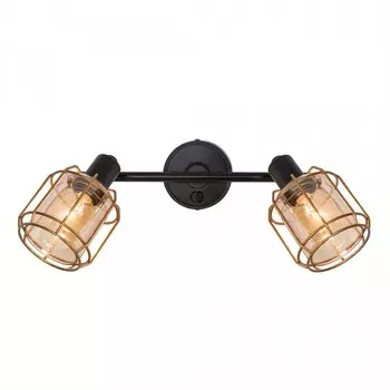 Бра Citilux «Таверна» CL542622, 34х18 см, 2х60Вт, E14, цвет черный