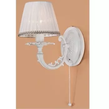 Бра CL412312 "Канон" 1x60W E14 белый 28x15x25 см
