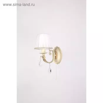 Бра CL423311 "Элиза", 60Вт E14, цвет кремовый