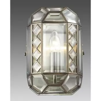 Бра CL441310 «Фасет», 1x60W E14, прозрачный20x20x42 см