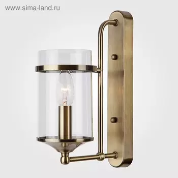 Бра Consul 1x40Вт Е14 бронза 21x11x30см