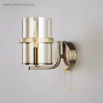 Бра Coppa 1x60Вт E14 бронза