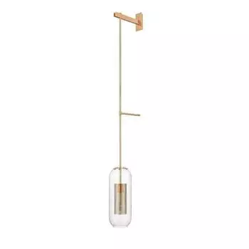 Бра Coro, 1x60Вт E27, цвет латунь