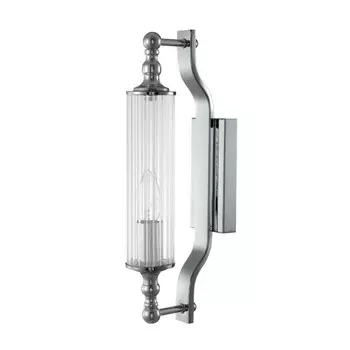 Бра Crystal Lux, Tomas 3671/401, E14, 1х60 Вт, 40х7 см, цвет хром