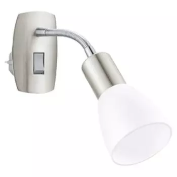 Бра DAKAR 25Вт E14 никель, хром