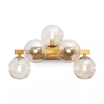 Бра Dallas, 5x28Вт G9, цвет золото