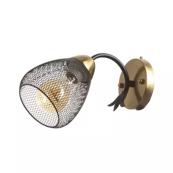 Бра "Дассе" 1хЕ27 40Вт черно-бронзовый 24х13х14 см