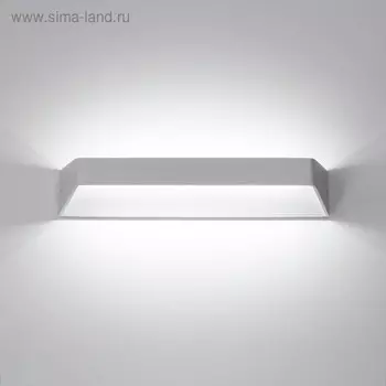 Бра "Декарт" 12x1W LED 3000K белый 10x43x7,8 см