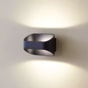Бра «Декарт-7» 6x1W LED 3000K чёрный 10x16x10 см