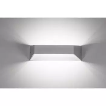 Бра "Декарт" 9x1W LED 3000K белый 10x26,5x7,8 см