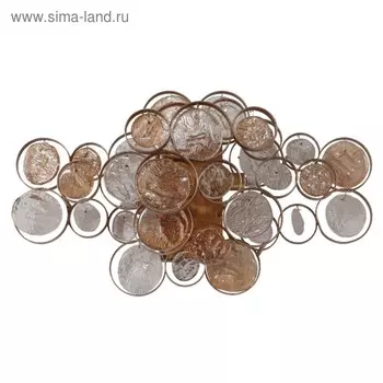Бра DESEO 2x60Вт G9 золото 45,6x18x26,5см
