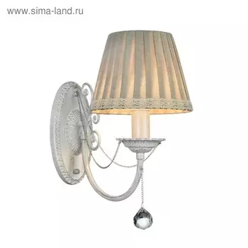 Бра Donata 1x40W E14, белый 26,5x16x29 см
