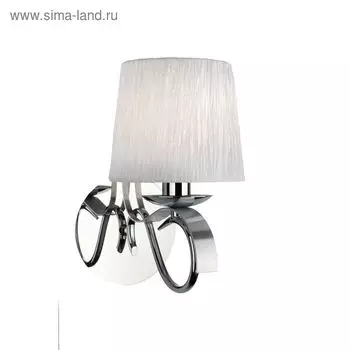 Бра «Джудита», E14, 1x40W хром 15x25x35 см