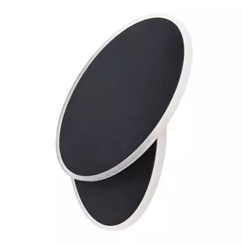Бра ECLIPSE OVAL, 15Вт LED, 4000К, 1100лм, цвет чёрный