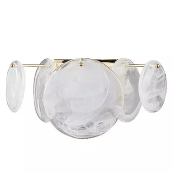 Бра Elegantly 2xE14 40Вт, размер 35x21x18 см, цвет золото