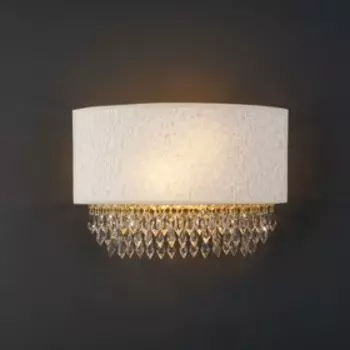 Бра Empress 2x40Вт E14 бежевый, золото