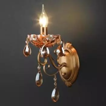 Бра Escada, 1x60Вт E14, цвет бронза