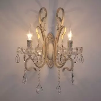 Бра Etna 2x40Вт E14 белый