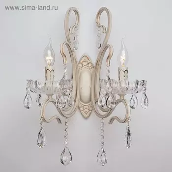 Бра Etna 2x40Вт E14 белый