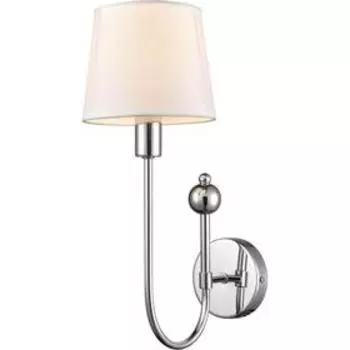 Бра Fabio, 1x40Вт E14 , цвет хром