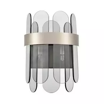 Бра Fantasma, 2x33Вт G9, цвет дымчатый