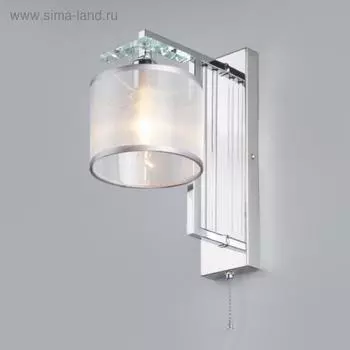 Бра Fargo, 1x40Вт E14, цвет хром