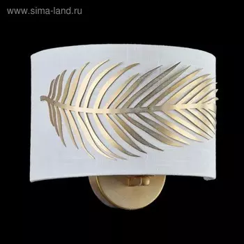 Бра Maytoni H428-WL-01-WG, 1хE14, 40Вт, 12х19х24 см, цвет золото