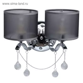 Бра «Федерика», 2x40W E14, металлический 30x25x29 см