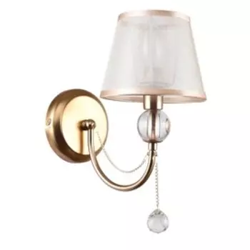 Бра «Федерика», 40Вт E14, цвет золото