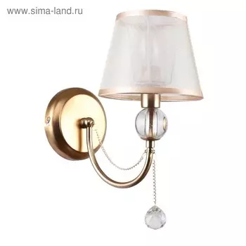 Бра «Федерика», 40Вт E14, цвет золото