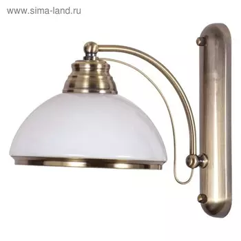 Бра "Фелиция" 1x60W Е27 античная бронза 25x20x30см
