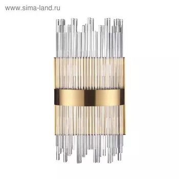 Бра Focco, 4x40Вт G9, цвет бронза