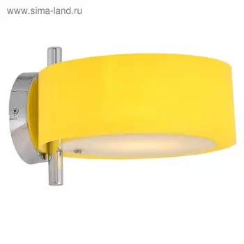 Светильник настенный Evoluce. SL483.091.01. Foresta. 1х60 Вт, E27, 25х18 см, цвет хром