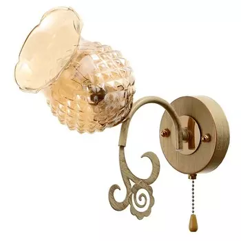 Бра «Фрези» Е27 40 Вт золото 281528 см