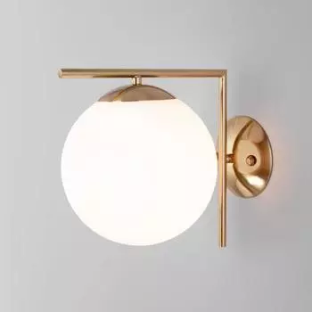 Бра Frost, 1x60Вт E27, цвет латунь