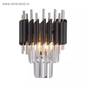 Бра G21033/2wCPGD+MBK CL, 2x40Вт E14, цвет золото