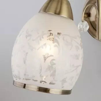 Бра Gabriella 1x60Вт E27 бронза