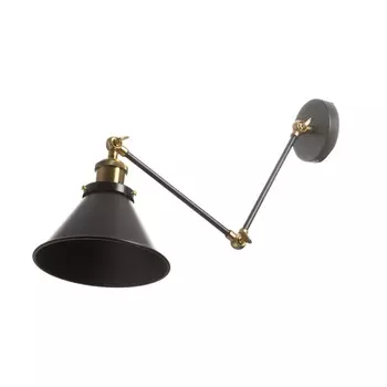 Бра "Гафон" Е27 40Вт черный 18х25х35см