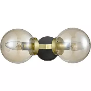 Бра Galassia, 2x40Вт E14 , цвет чёрный