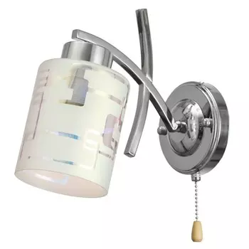 Бра ЭкономСвет «Грация», 1x60Вт E27, хром 24х12х19 см