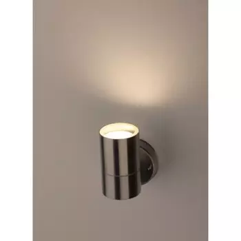 Бра GU10 35W IP54 хром 9,2х11х7,7 см, D6 см,