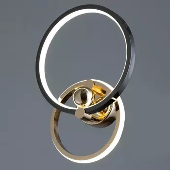 Бра «Хайфи» 29 Вт LED хром золото 269.525 см