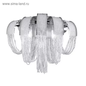 Бра HEAT CRYSTAL 2x60Вт G9 хром 30x12,5x22см