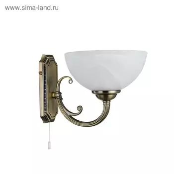 Бра Herbert 1x60W E27, бронза 25,5x18,2x17,8 см