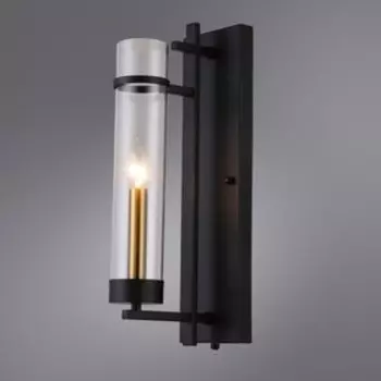 Бра HUGO, 1x60Вт E14, цвет чёрный