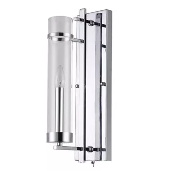 Бра HUGO, 1x60Вт E14, хром