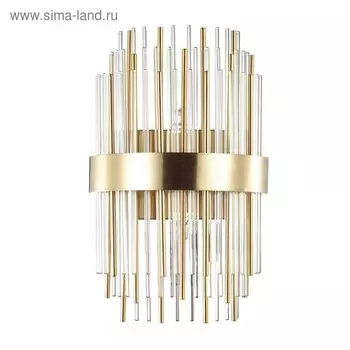 Бра Ida, 2x40Вт G9, цвет золото