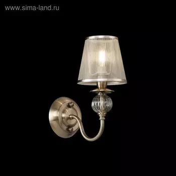 Бра Inessa 1x40Вт E14 бронза