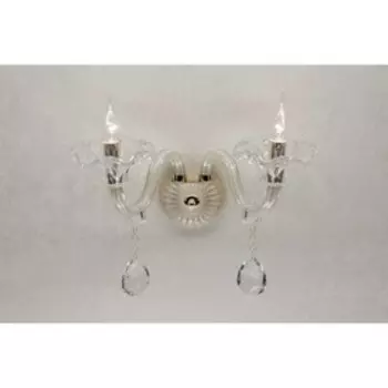 Бра «Ирида» 2x60W E14 шампань 19x29,5x35,5 см